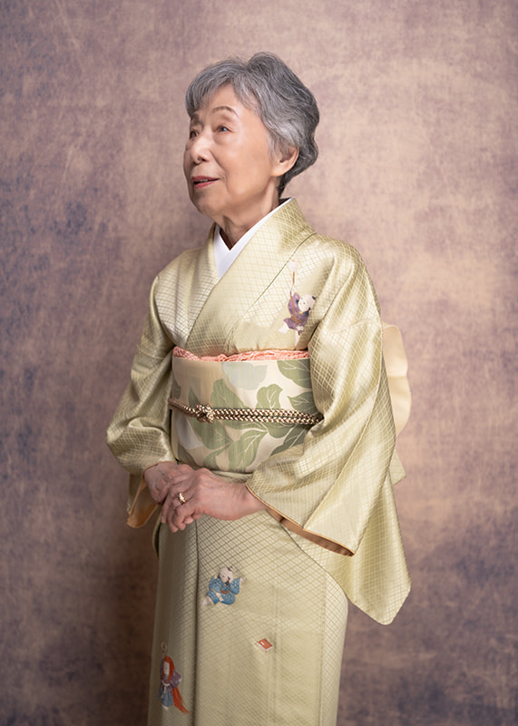 シニア夫婦お出かけ写真 ポートレイト