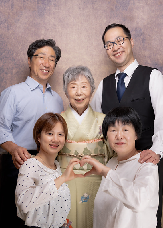 オカリナ演奏会 出張写真シニアポートレイト